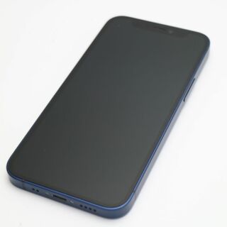 アイフォーン(iPhone)の超美品 SIMフリー iPhone12 mini 64GB ブルー M555(スマートフォン本体)