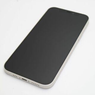 アイフォーン(iPhone)の新品同様 SIMフリー iPhone12 128GB ホワイト M555(スマートフォン本体)