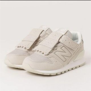 New Balance - ニューバランス　17cm レザーフリンジスニーカー