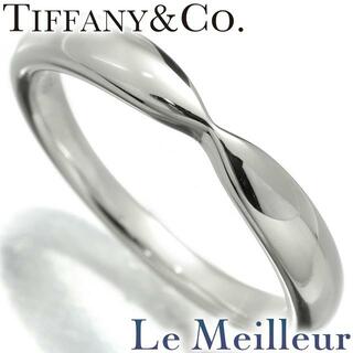 ティファニー(Tiffany & Co.)のティファニー ハーモニー ウェディング バンドリング 指輪 60002089  Pt950 6号 TIFFANY&Co.  中古 プレラブド 返品OK(リング(指輪))