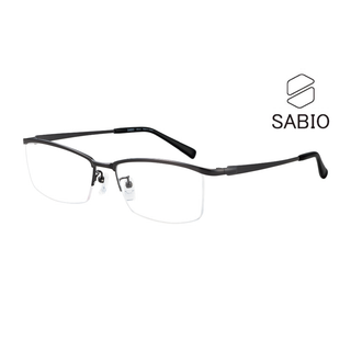新品未使用 サビオ SB22609 DG 鯖江メガネ レンズ交換対応可(サングラス/メガネ)