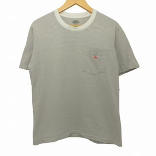 DANTON - DANTON(ダントン) 19SS 天竺コットンポケットロゴTシャツ メンズ