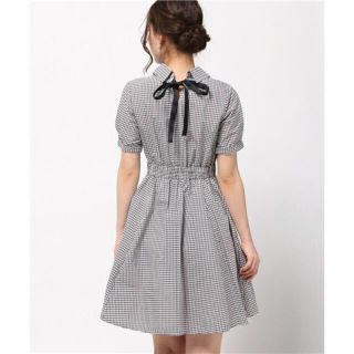 ジルバイジルスチュアート(JILL by JILLSTUART)の美品 JILL by Jill Stuart ギンガムチェック 春 ワンピ(ミニワンピース)