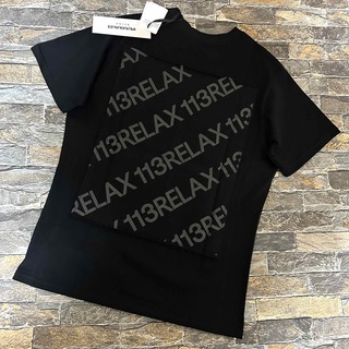 【新品】1PIU1UGUALE3 RELAX／バックロゴ Tシャツ カットソーM