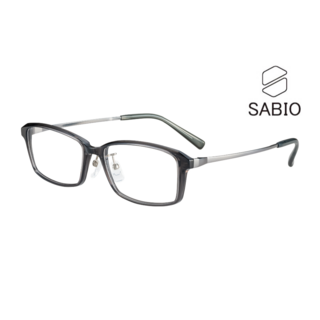 新品未使用 サビオ SB22612 GR 鯖江メガネ レンズ交換対応可(サングラス/メガネ)
