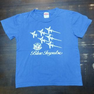 ブルーインパルス　キッズTシャツ　ブルー　130センチ(Tシャツ/カットソー)