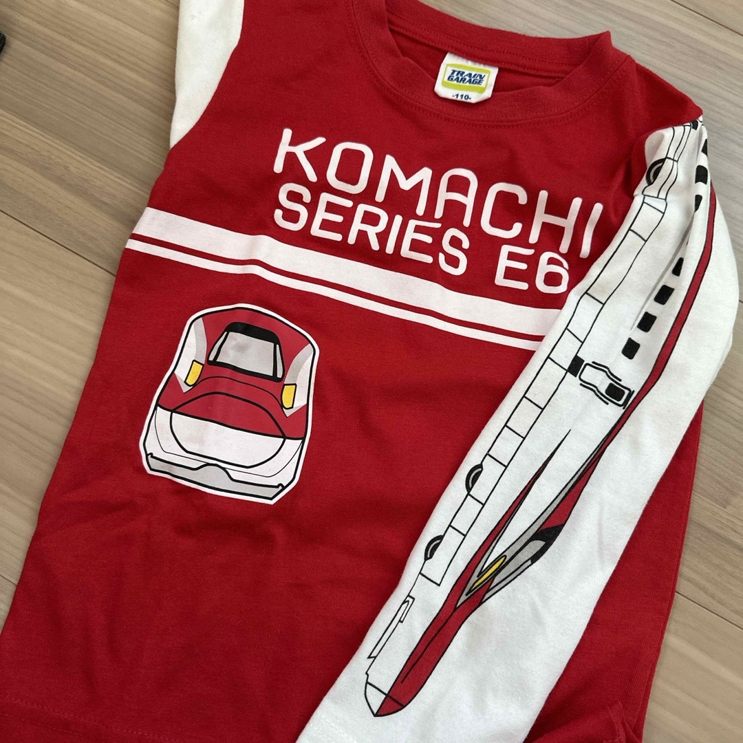 SERIES E6 KOMACHI 新幹線セット キッズ/ベビー/マタニティのキッズ服男の子用(90cm~)(Tシャツ/カットソー)の商品写真