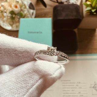 ティファニー(Tiffany & Co.)の◇ティファニー◇ハーモニー ハーフエタニティ ダイヤ リング  0.27 2.7(リング(指輪))