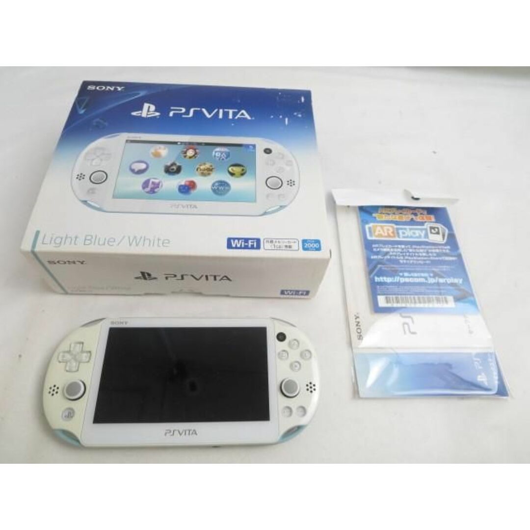 訳あり ゲーム PS Vita 本体 PCH-2000 ライトブルー/ホワイト 動作品 箱あり | フリマアプリ ラクマ 訳あり ゲーム PS Vita 本体 PCH-2000 ライトブルー/ホワイト 動作品 箱あり | フリマアプリ ラクマ