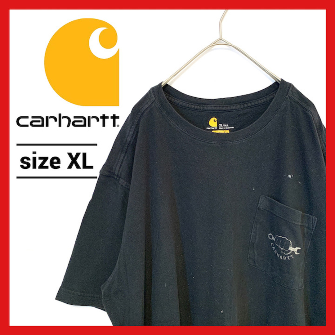 carhartt(カーハート)の90s 古着 カーハート Tシャツ オーバーサイズ ゆるダボ XL メンズのトップス(Tシャツ/カットソー(半袖/袖なし))の商品写真