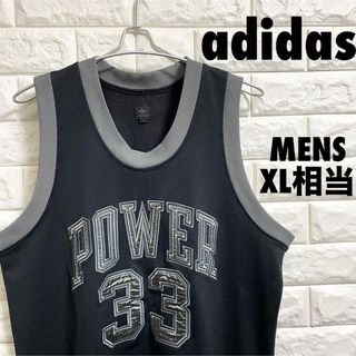 アディダス(adidas)のアディダス　メッシュタンクトップ　メンズXLサイズ相当(Tシャツ/カットソー(半袖/袖なし))