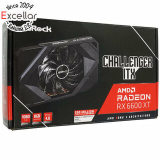 インテル(intel)のASRock製グラボ　Radeon RX 6600 XT Challenger ITX 8GB　PCIExp 8GB 元箱あり(PCパーツ)