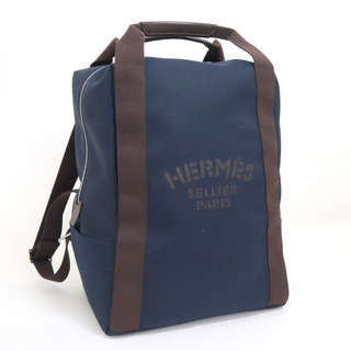 エルメス(Hermes)の【HERMES】エルメス グルーム･バックパック ネイビー×フー /br3923ik(リュック/バックパック)