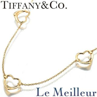 ティファニー(Tiffany & Co.)のティファニー TIFFANY&Co. エルサ・ペレッティ Elsa Peretti オープンハート ネックレス  750 新品仕上げ(ネックレス)