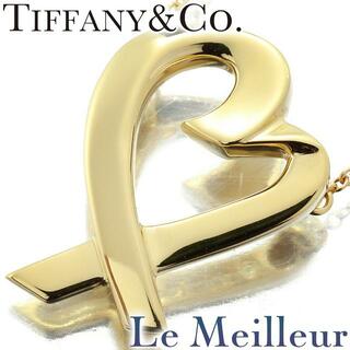 ティファニー(Tiffany & Co.)のティファニー パロマ・ピカソ ラビングハート ネックレス  750 TIFFANY&Co.  中古 プレラブド 返品OK(ネックレス)