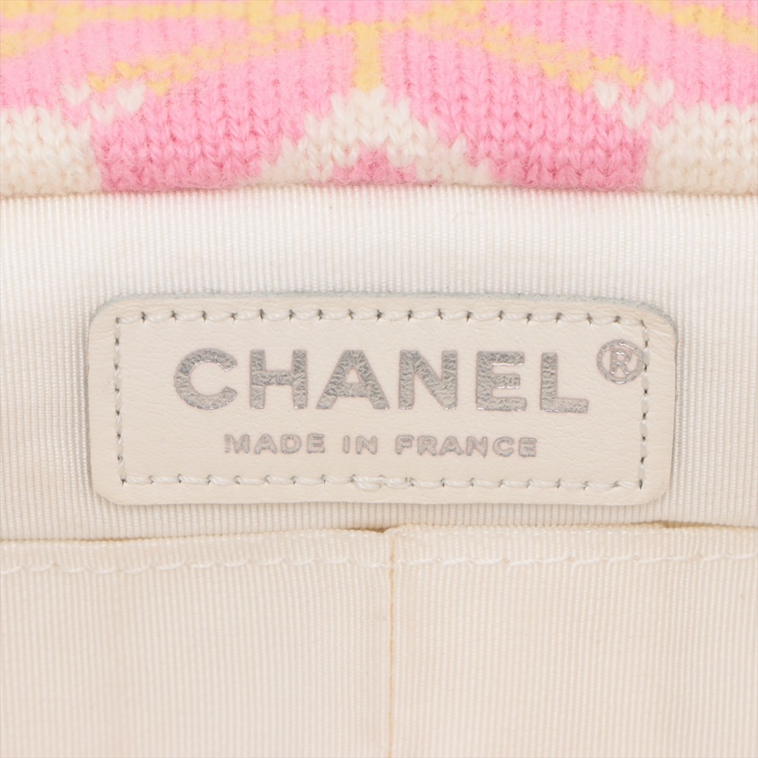 CHANEL(シャネル)の極美品 シャネル シリアルシール付 ニット ココマーク 2WAY チェーン ショルダーバッグ ハンド トート レディース BET 2お39-12 レディースのバッグ(ショルダーバッグ)の商品写真