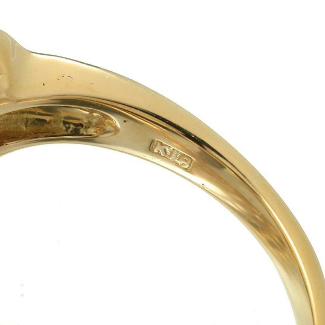 V字リング 指輪 ダイヤモンド 1ct K18 13号 中古 プレラブド 返品OK レディースのアクセサリー(リング(指輪))の商品写真