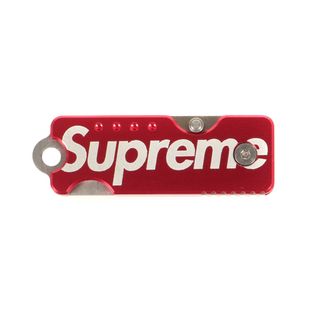 シュプリーム(Supreme)の新品 Supreme シュプリーム 17AW Quiet Carry キーチェーン ナイフ Quiet Carry Knife レッド ブランド コラボ アイテム 小物 雑貨【メンズ】(その他)