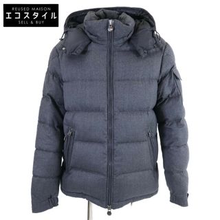 モンクレール(MONCLER)のモンクレール 【国内正規】MONTGENEVREモンジュネーブル ウール フード付ダウン 4(ダウンジャケット)