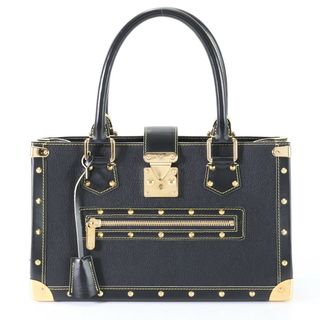 ルイヴィトン(LOUIS VUITTON)の極美品 ルイヴィトン スハリ ファビュロー ノワール M91812 レザー トート バッグ 肩掛け ショルダー ハンド レディース EFM Q17-1(トートバッグ)