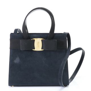 サルヴァトーレフェラガモ(Salvatore Ferragamo)のサルヴァトーレフェラガモ ヴァラ リボン レザー 2WAY ショルダーバッグ BA214178 斜め掛け クロスボディ ハンド レディース EFE R1-6(ショルダーバッグ)