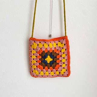 ミーシャアンドパフ(Misha & Puff)のMisha & Puff Crochet Big Square Bag(ポシェット)