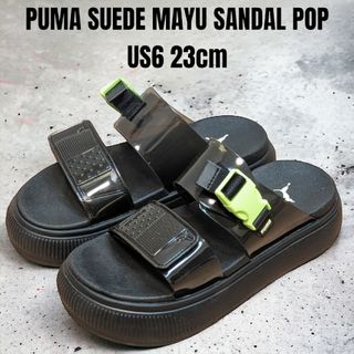 PUMA SUEDE MAYU SANDAL プーマ サンダル 23cm 厚底