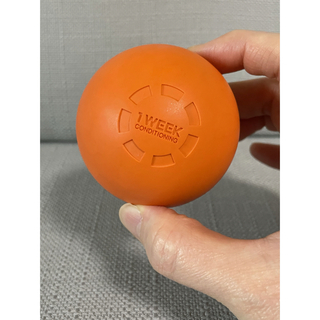 ティップネス　マッサージ　ボール　ストレッチ　筋膜リリースボール　オレンジカラー(トレーニング用品)