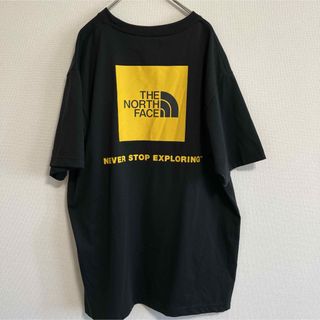 ザノースフェイス(THE NORTH FACE)のTHE NORTH FACE ロゴTシャツ　XXL ブラック(Tシャツ/カットソー(半袖/袖なし))