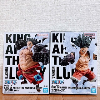 ONE PIECE　KING OF AIRTIST　ルフィ　　フィギュア　2体