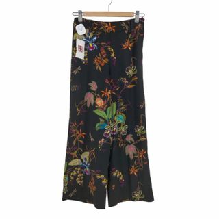 エイチアンドエム(H&M)のH&M(エイチアンドエム) 花柄 ワイドスラックスパンツ レディース パンツ(その他)