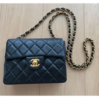 CHANEL - シャネル リップ柄 マトラッセ チェーンバッグ デカマトの CHANEL - シャネル リップ柄 マトラッセ チェーンバッグ デカマトの