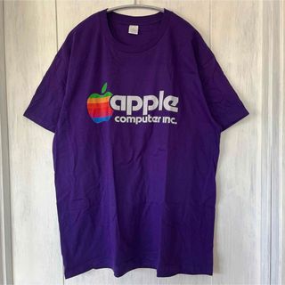 企業T  Apple / Lサイズ　新品未使用　パープル(Tシャツ/カットソー(半袖/袖なし))