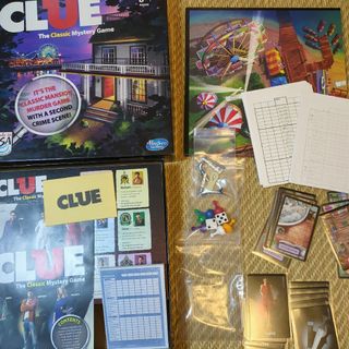 匿名配送　Hasbro Gaming Clue ボードゲーム 2~6人用 ミステ(その他)