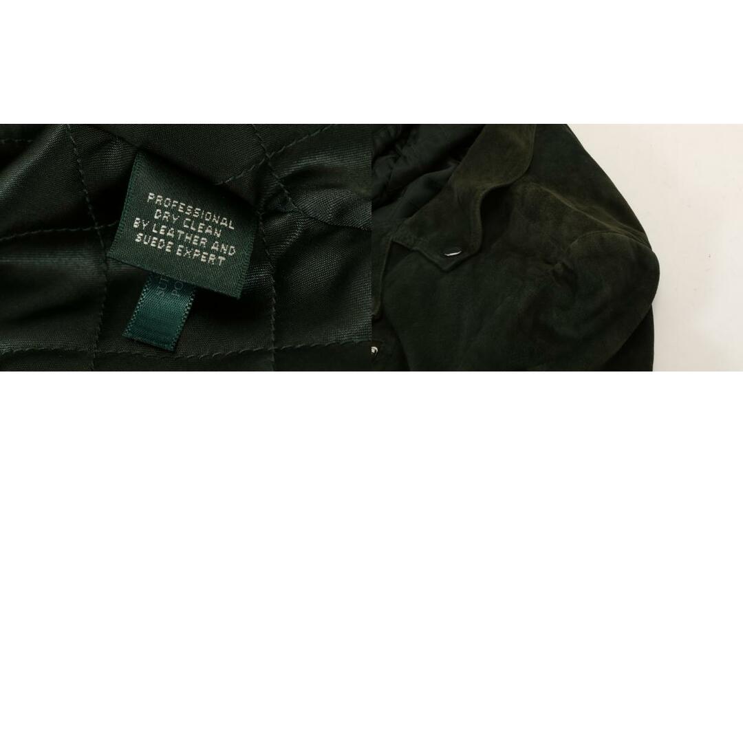 Ralph Lauren(ラルフローレン)の極美品 ラルフローレン スウェード レザー ライダース ジャケット アパレル アウター 人気 流行 おしゃれ レディース AGB 0704-1W1 レディースのジャケット/アウター(ライダースジャケット)の商品写真