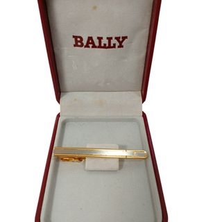 バリー(Bally)の美品 バリー BALLY ネクタイピン ロゴ ゴールド(ネクタイピン)