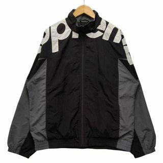 シュプリーム(Supreme)のSUPREME シュプリーム 19AW Shouder Logo Track Jacket トラックジャケット ブラック×グレー サイズXL 正規品 / 34421(その他)