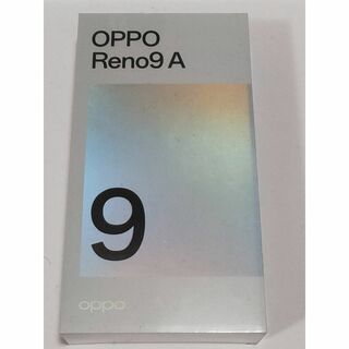【新品・未開封】OPPO reno9 a ナイトブラック simフリー(スマートフォン本体)