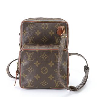 LOUIS VUITTON - ルイヴィトン モノグラム ミニ アマゾン M45238 レザー ショルダーバッグ 斜め掛け メッセンジャー メンズ レディース HHM P6-5