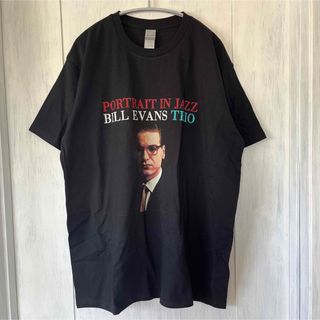 ギルタン(GILDAN)のBILL EVANS  TRIO / Tシャツ/ XL ブラック　新品未使用(Tシャツ/カットソー(半袖/袖なし))