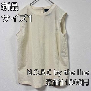 ノーク(N.O.R.C)の4048 N.O.R.C by thelineナイロンストレッチノースリブラウス(シャツ/ブラウス(半袖/袖なし))