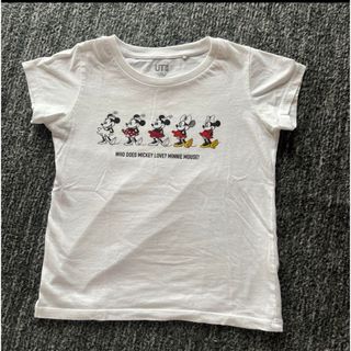 ユニクロ(UNIQLO)のUNIQLO ミニーちゃんTシャツ 110(Tシャツ/カットソー)