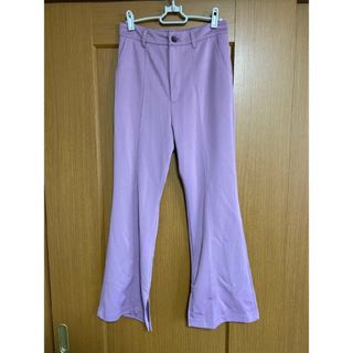 コルザ(COLZA)のCOLZA  センターライン　フレアパンツ(カジュアルパンツ)