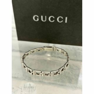 Gucci - オールドグッチ　GUCCI Gシェイプ　チェーンブレスレット