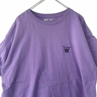 ユニクロ(UNIQLO)のUNIQLO　クロミ刺繍半袖Tシャツ/レディースL b10(Tシャツ(半袖/袖なし))