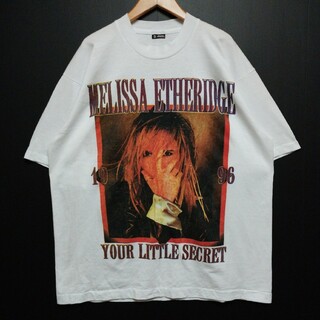 ヴィンテージ(VINTAGE)のVINTAGE Melissa Etheridge USA製 Tシャツ XL(Tシャツ/カットソー(半袖/袖なし))