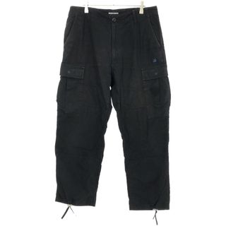 ゴッドセレクショントリプルエックス(GOD SELECTION XXX)のGOD SELECTION XXX ゴッド セレクション トリプルエックス 22SS Easy Pants カーゴパンツ  ブラック M(ワークパンツ/カーゴパンツ)