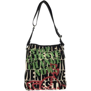 ヴィヴィアンウエストウッド(Vivienne Westwood)のVivienne Westwood ヴィヴィアンウエストウッド ロゴプリントコットンキャンバスショルダーバッグ  ミックス(その他)