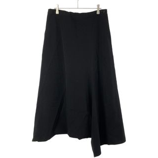 ワイズ(Y's)のY's ワイズ 23SS GABARDINE WAIST STRING ASYMMETRY PANTS ウールギャバジンアシンメトリーパンツ YZ-P14-100 ブラック 2(その他)