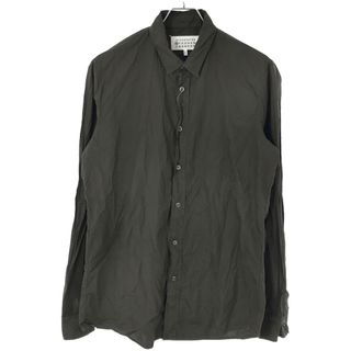 Maison Martin Margiela 10 メゾン マルタン マルジェラ 10 コットンレギュラーフィットシャツ 30DL0220 38778 カーキ 48